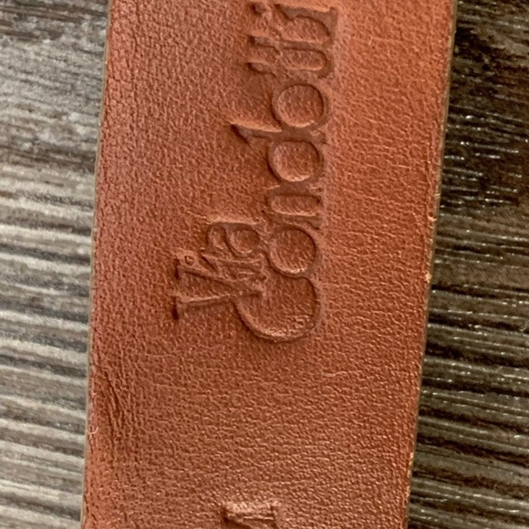 Genuine Italian leather belt main image 8